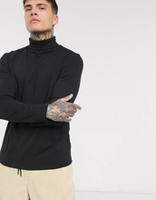Load image into Gallery viewer, Long sleeve jersey roll neck