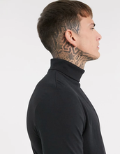 Load image into Gallery viewer, Long sleeve jersey roll neck