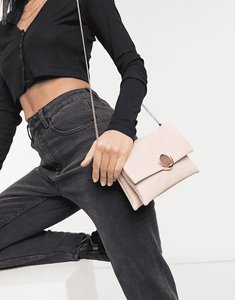 Oasis clutch bag in neutral