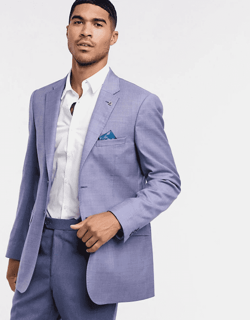 Ted Baker plain slim fit suit